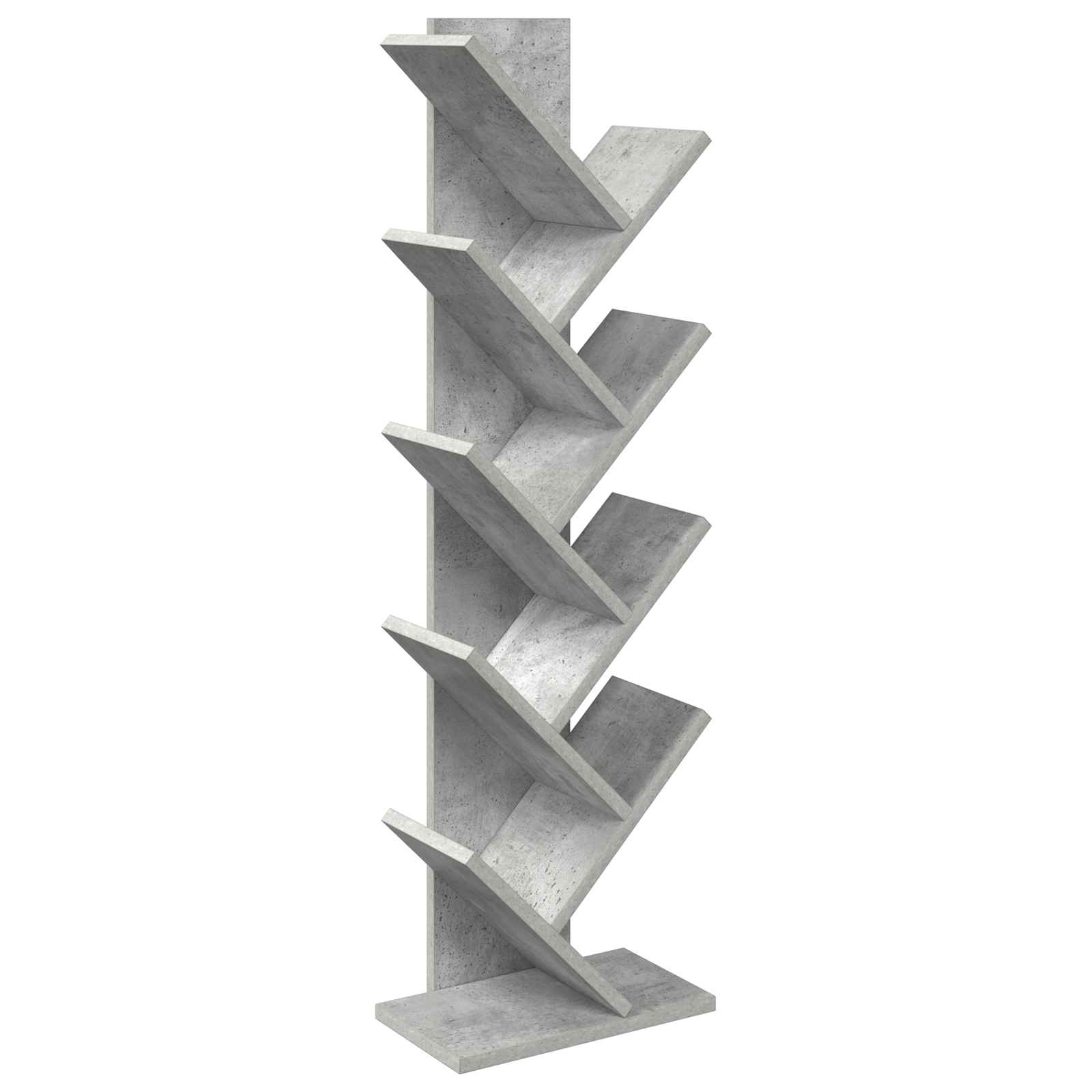 Boom boekenplank 6-laags 30 x 18 x 100 cm Bewerkt hout