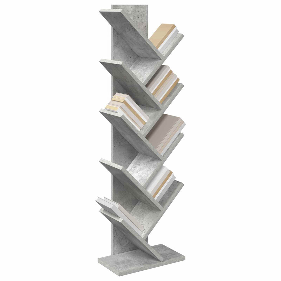 Boom boekenplank 6-laags 30 x 18 x 100 cm Bewerkt hout
