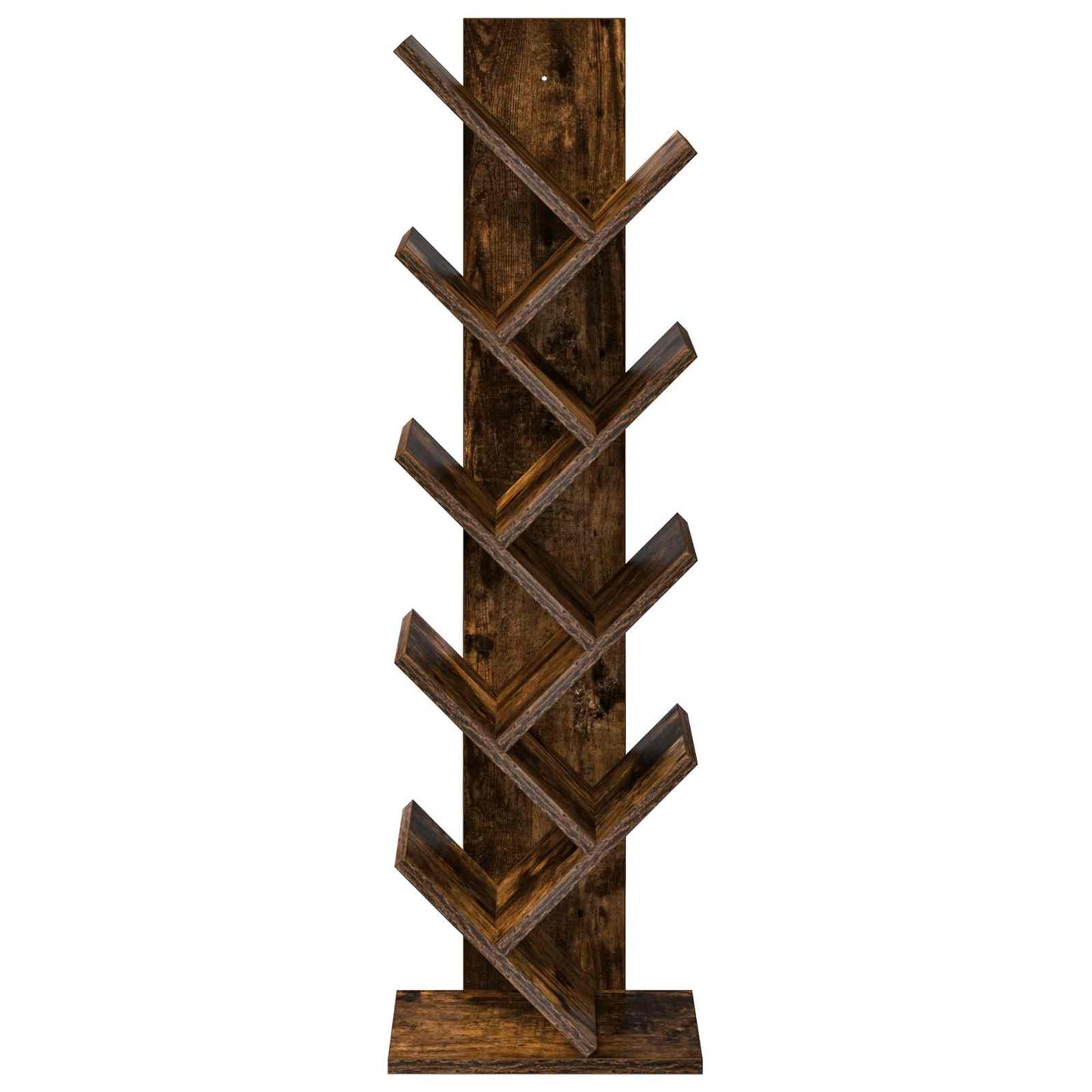 Boom boekenplank 6-laags 30 x 18 x 100 cm Bewerkt hout
