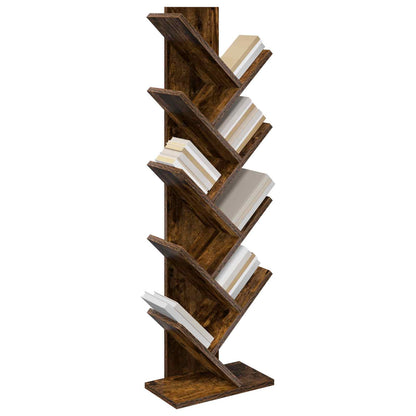 Boom boekenplank 6-laags 30 x 18 x 100 cm Bewerkt hout