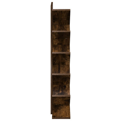 Boom boekenplank 6-laags 30 x 18 x 100 cm Bewerkt hout