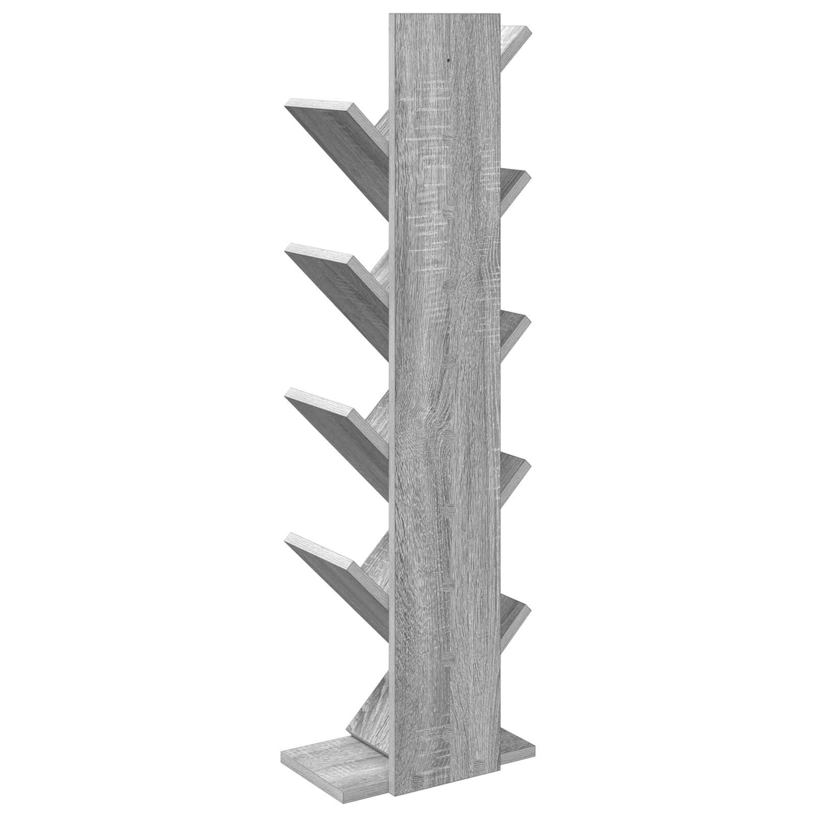 Boom Boekenplank 6-Tier 30 x 18 x 100 cm Bewerkt hout