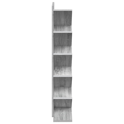 Boom Boekenplank 6-Tier 30 x 18 x 100 cm Bewerkt hout