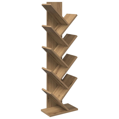 Boom boekenplank 6-laags 30 x 18 x 100 cm Bewerkt hout