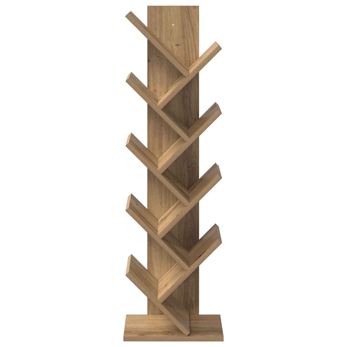Boom boekenplank 6-laags 30 x 18 x 100 cm Bewerkt hout