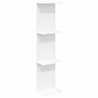 Wandplank Wit 25 x 15 x 100 cm Bewerkt hout