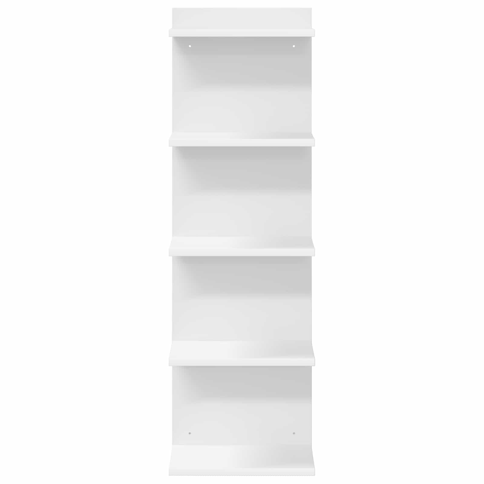 Wandplank Wit 30 x 15 x 100 cm Bewerkt hout