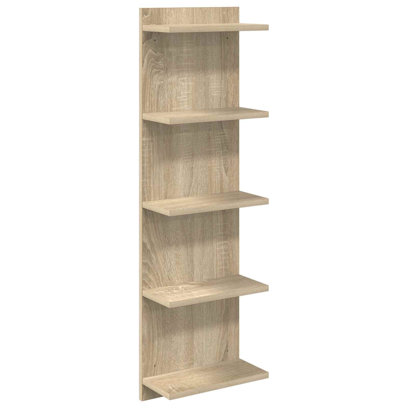 Wandplank Sonoma Eiken 30 x 15 x 100 cm Bewerkt hout