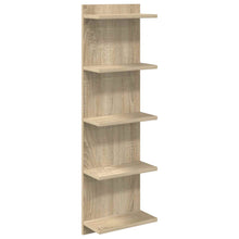 Wandplank Sonoma Eiken 30 x 15 x 100 cm Bewerkt hout