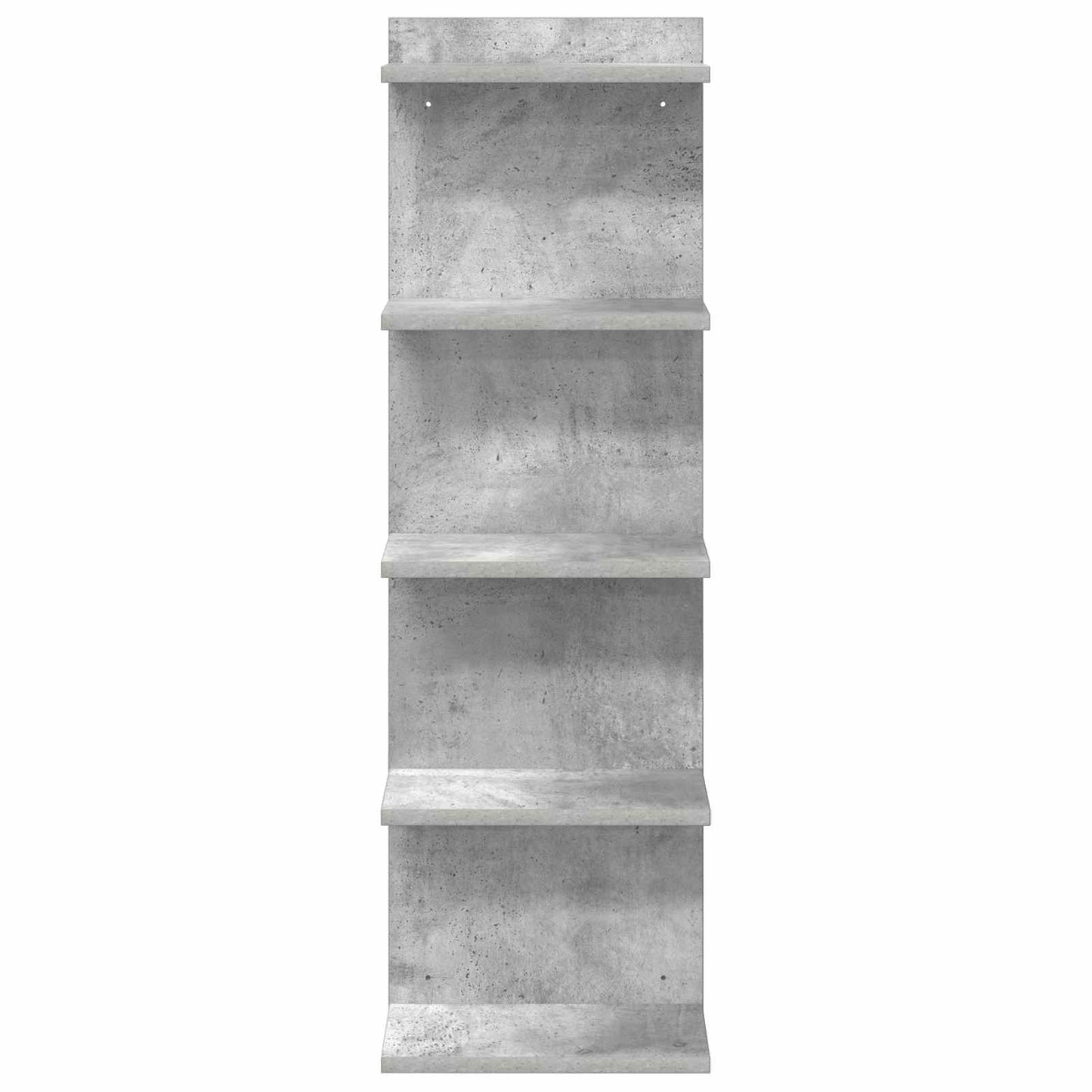 Wandplank Betongrijs 30 x 15 x 100 cm Bewerkt hout