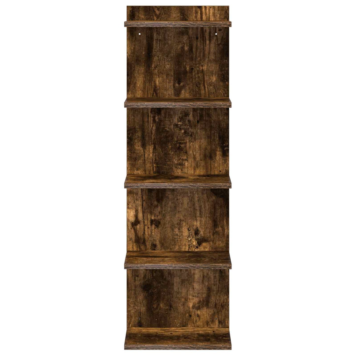 Wandplank Gerookt eiken 30 x 15 x 100 cm Bewerkt hout