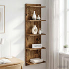 Wandplank Oud hout 30 x 15 x 100 cm Bewerkt hout