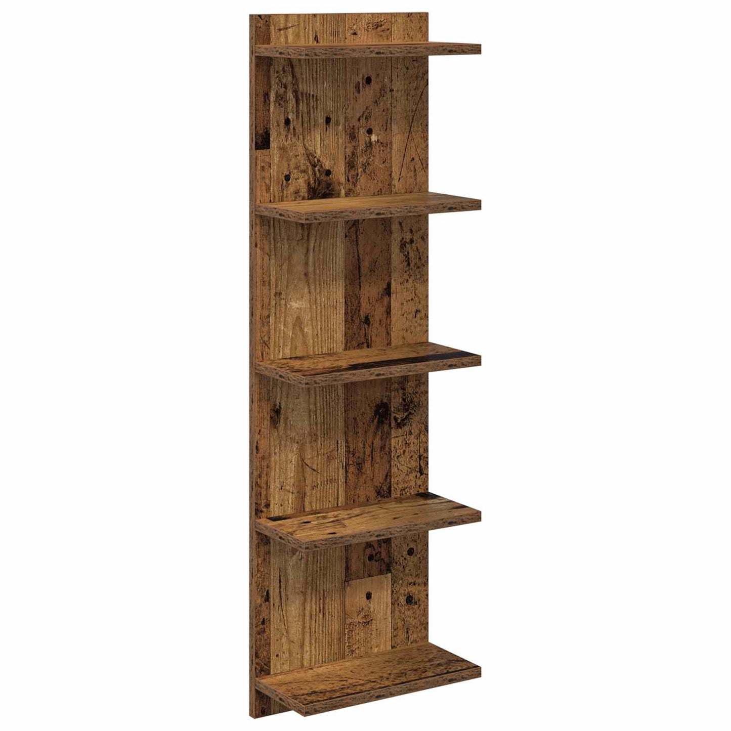 Wandplank Oud hout 30 x 15 x 100 cm Bewerkt hout