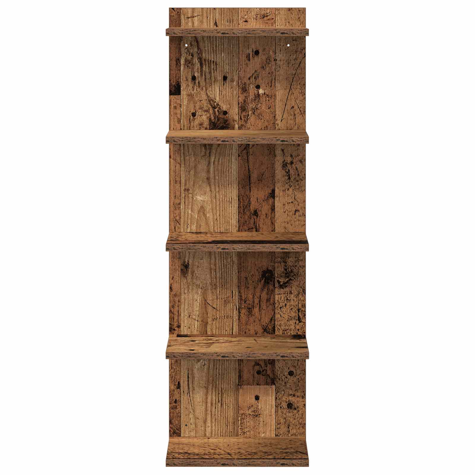 Wandplank Oud hout 30 x 15 x 100 cm Bewerkt hout