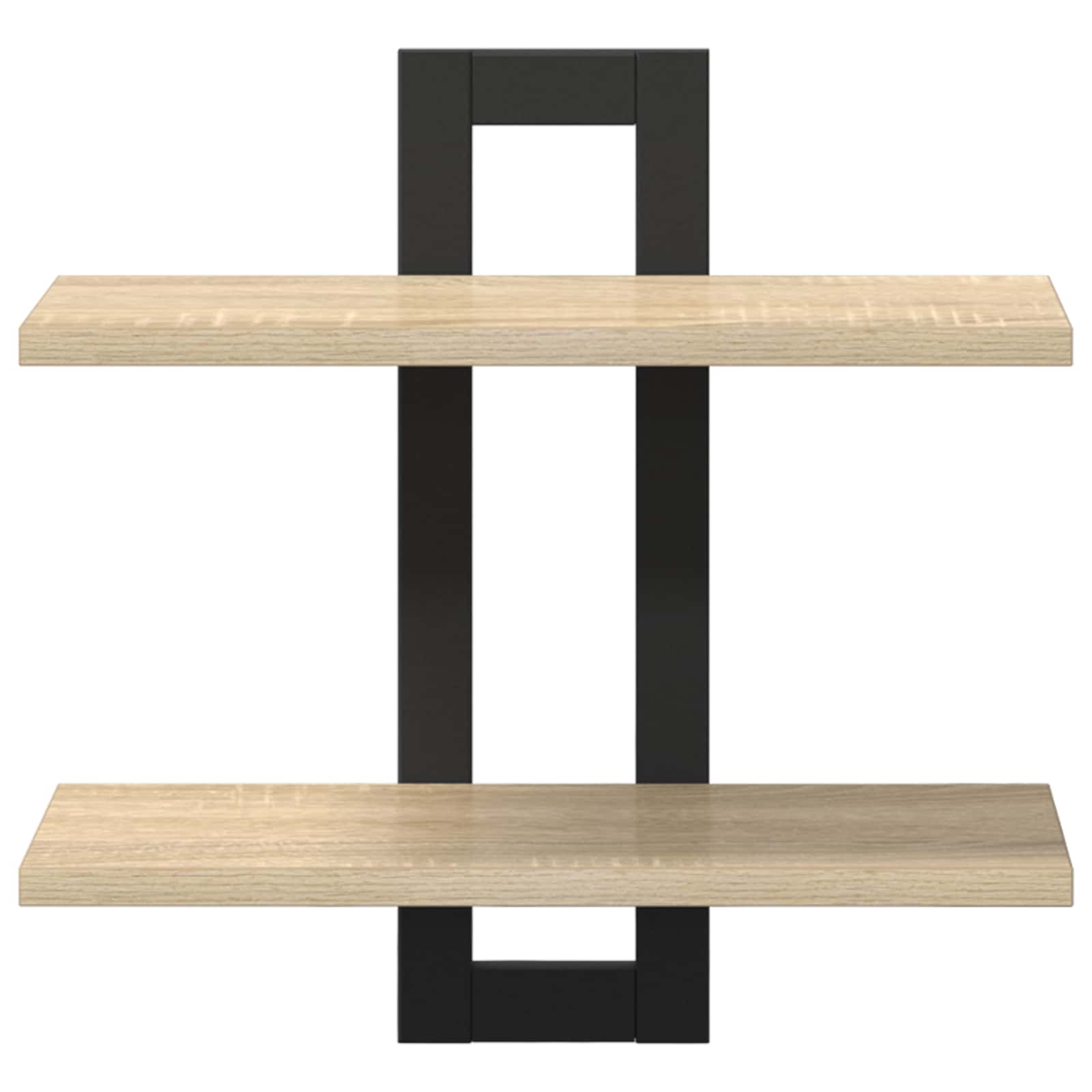 Zwevende schappen Sonoma Eiken 40 x 15 x 40 cm Bewerkt hout
