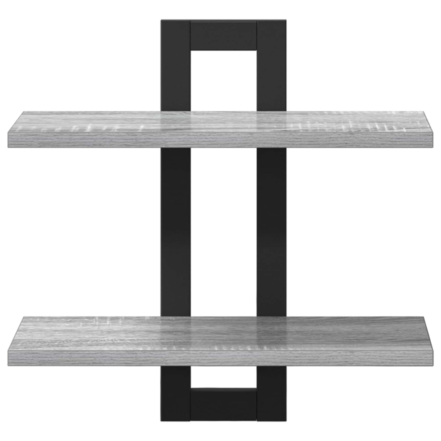 Zwevende schappen Grijs Sonoma 40 x 15 x 40 cm Bewerkt hout
