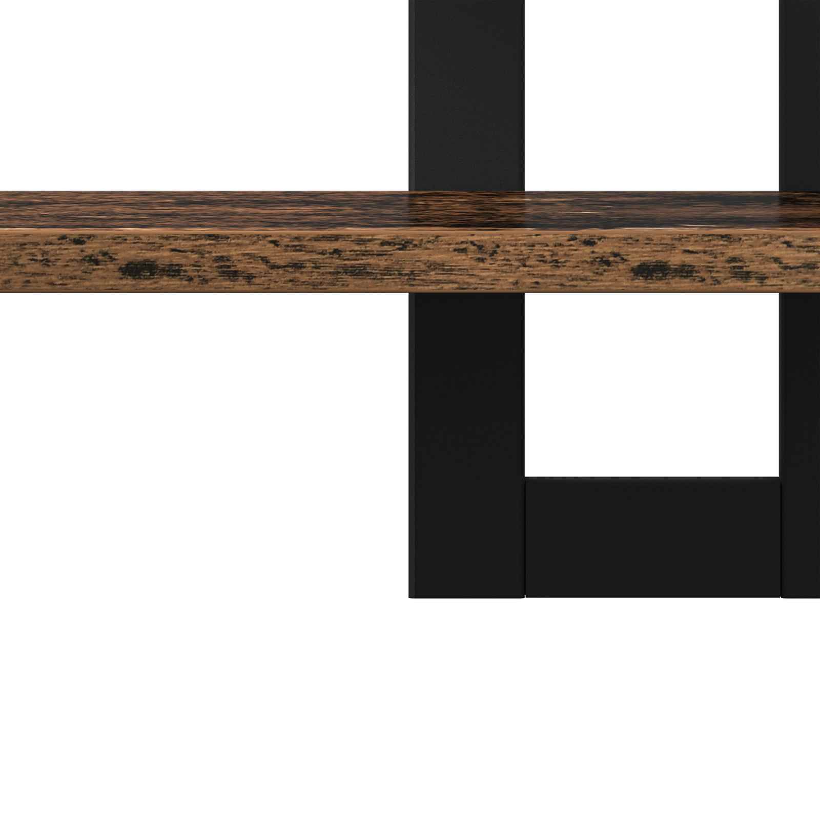 Zwevende schappen Oud hout 40 x 15 x 40 cm Bewerkt hout