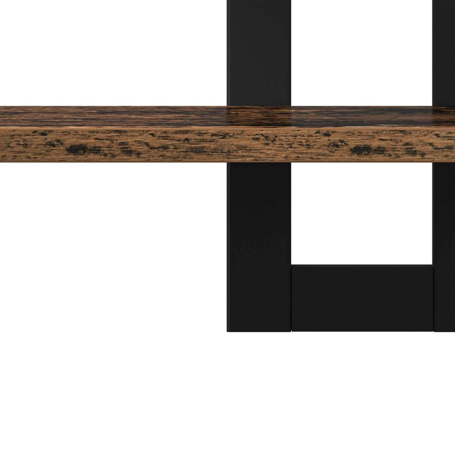 Zwevende schappen Oud hout 40 x 15 x 40 cm Bewerkt hout