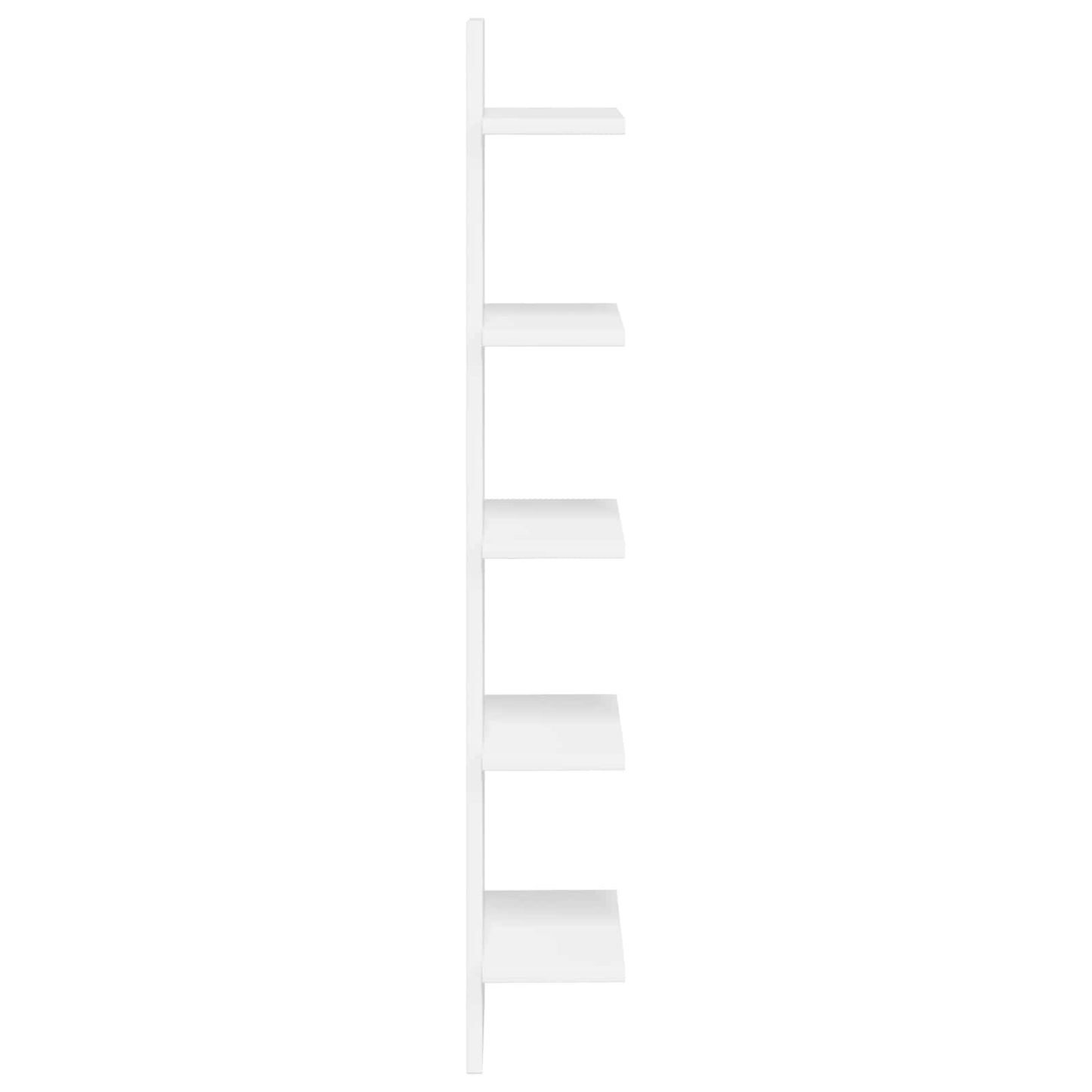 Wandplank Wit 22 x 15 x 100 cm Bewerkt hout