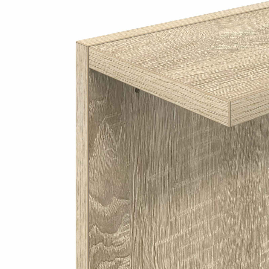 Wandplank Sonoma Eiken 22 x 15 x 100 cm Bewerkt hout