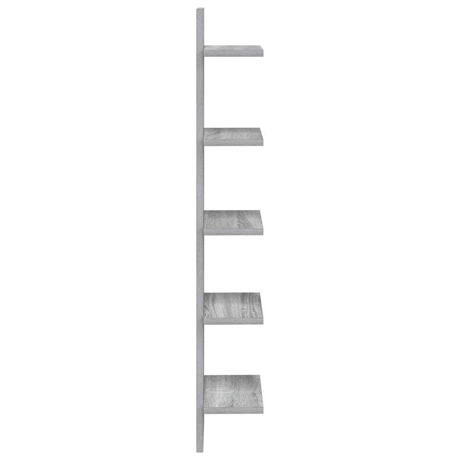 Wandplank Grijs Sonoma 22 x 15 x 100 cm Bewerkt hout