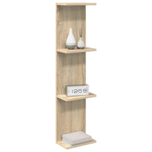 Wandplank Sonoma Eiken 22 x 15 x 100 cm Bewerkt hout