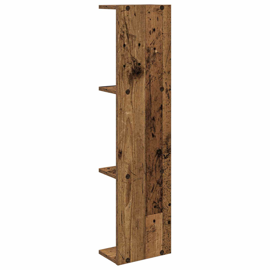 Wandplank 2 pcs Oud hout 22 x 15 x 100 cm Bewerkt hout