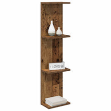 Wandplank 2 pcs Oud hout 22 x 15 x 100 cm Bewerkt hout