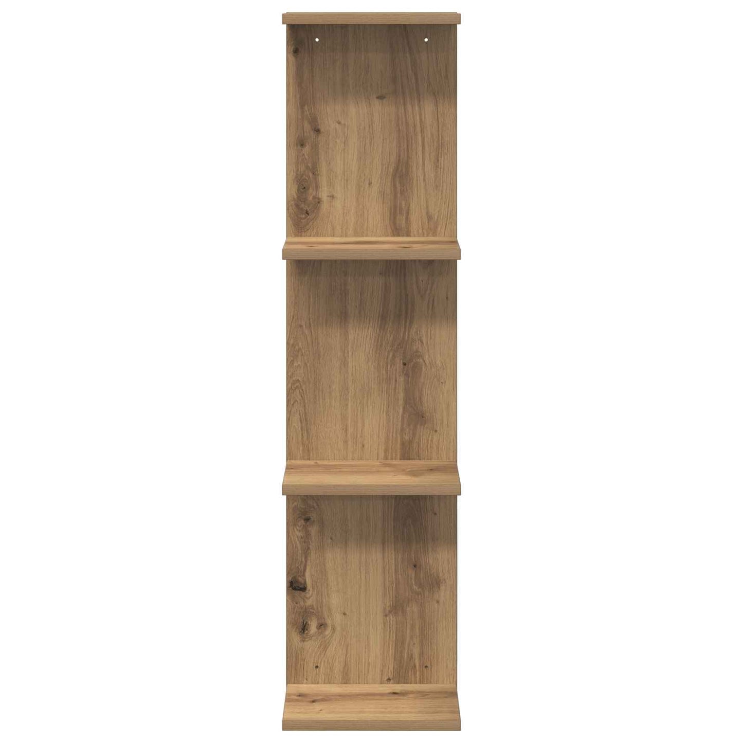 Wandplank Artisanaal eiken 22 x 15 x 100 cm Bewerkt hout