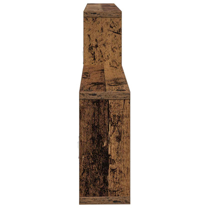 Wandplank Oud hout 130 x 10 x 50 cm Bewerkt hout
