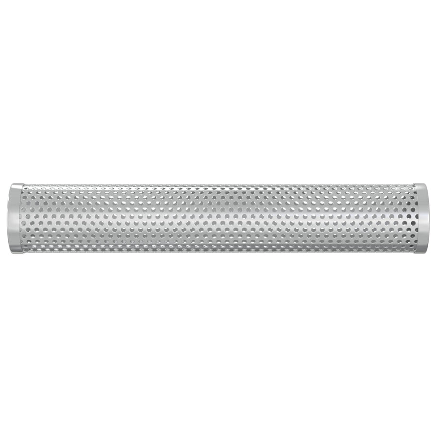 Rookbuis 2 st Ø 5 x 30 cm Roestvrij staal 304 zilver
