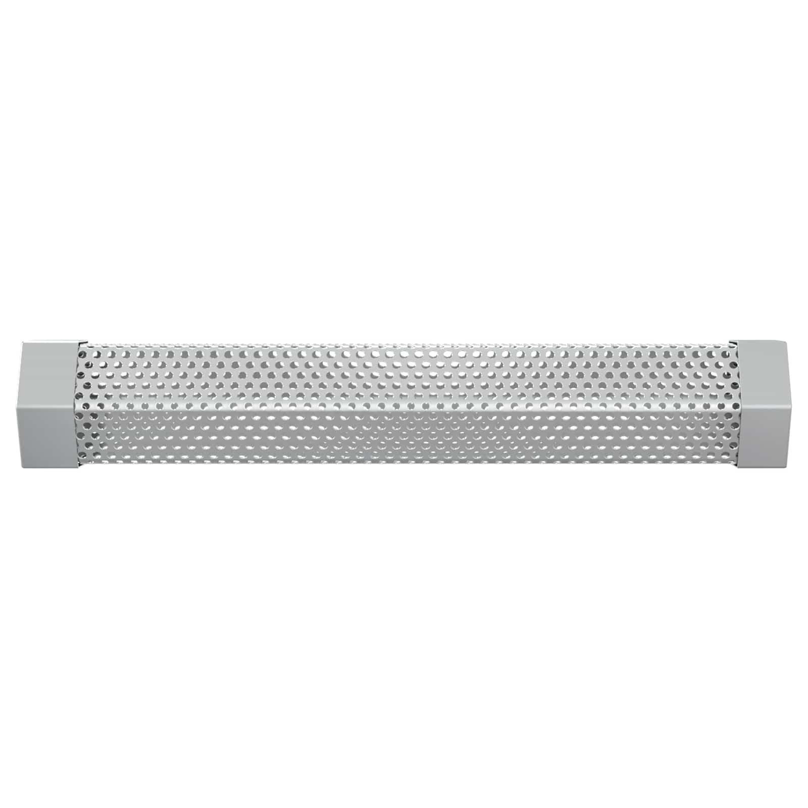 Rookbuis 2 st 5 x 5 x 30 cm Roestvrij staal 304 zilver