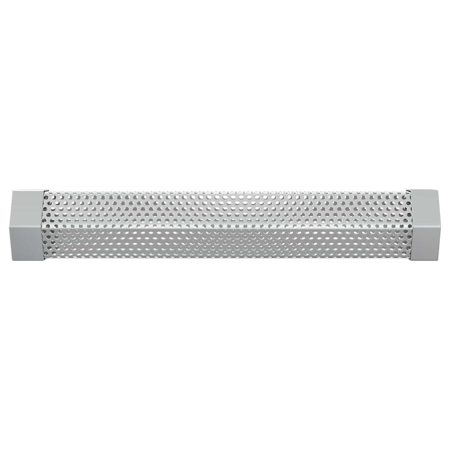 Rookbuis 2 st 5 x 5 x 30 cm Roestvrij staal 304 zilver