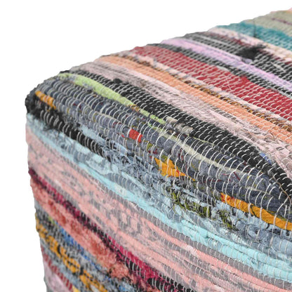 Bank 60 x 30 x 45 cm Echt Leer Meerkleurig