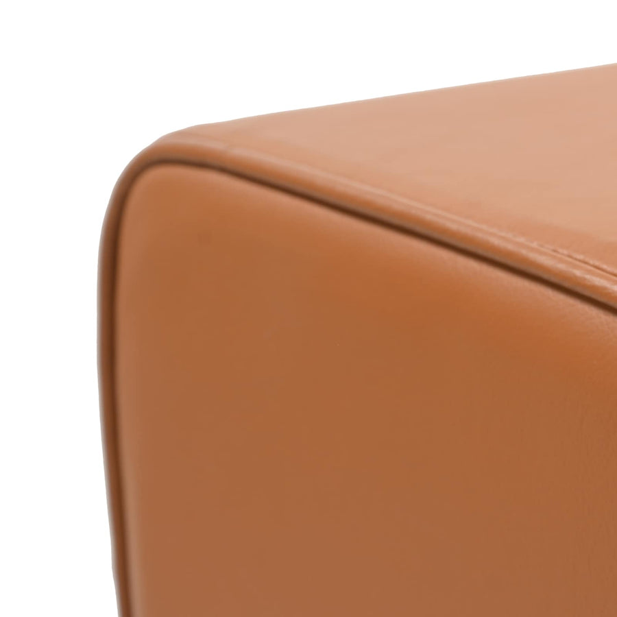 Bank Bruin 110 x 30 x 45 cm Echt leer