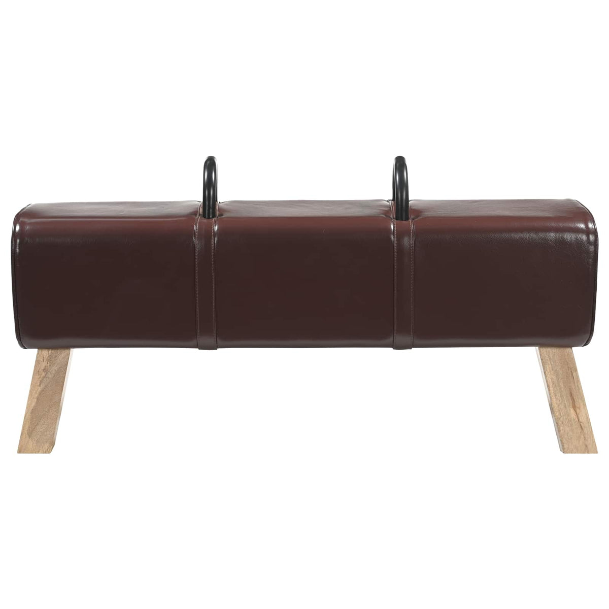 Bank Donkerbruin 110 x 30 x 45 cm Echt Leer