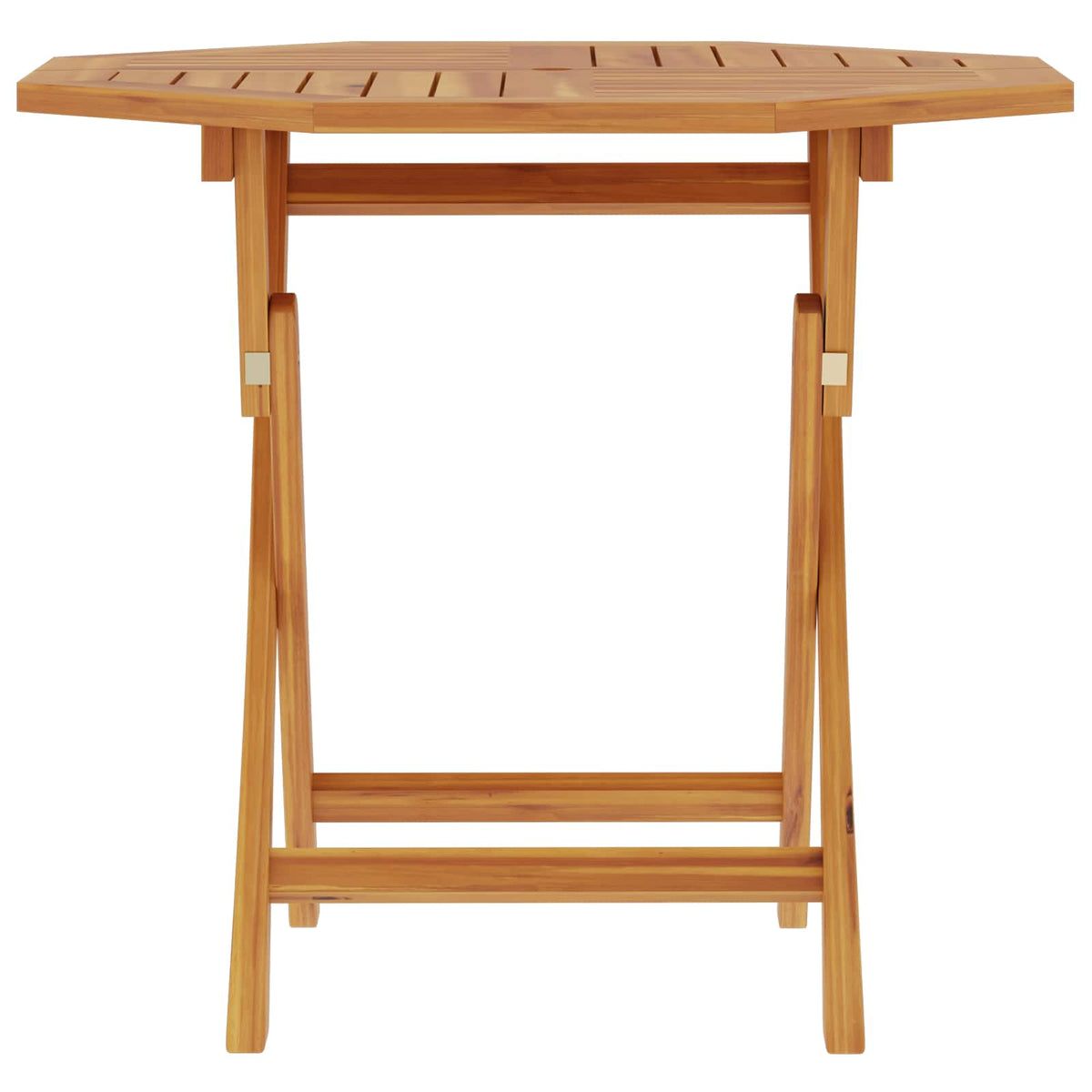 Vouw Tuin Tafel Naturel 90 x 90 x 75 cm Massief Teakhout