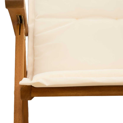 Recliner Tuinstoelen 2 st Naturel Massief Acaciahout