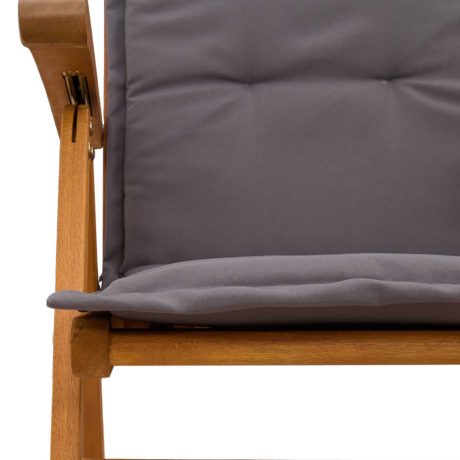 Recliner Tuinstoelen 2 st Naturel Massief Acaciahout