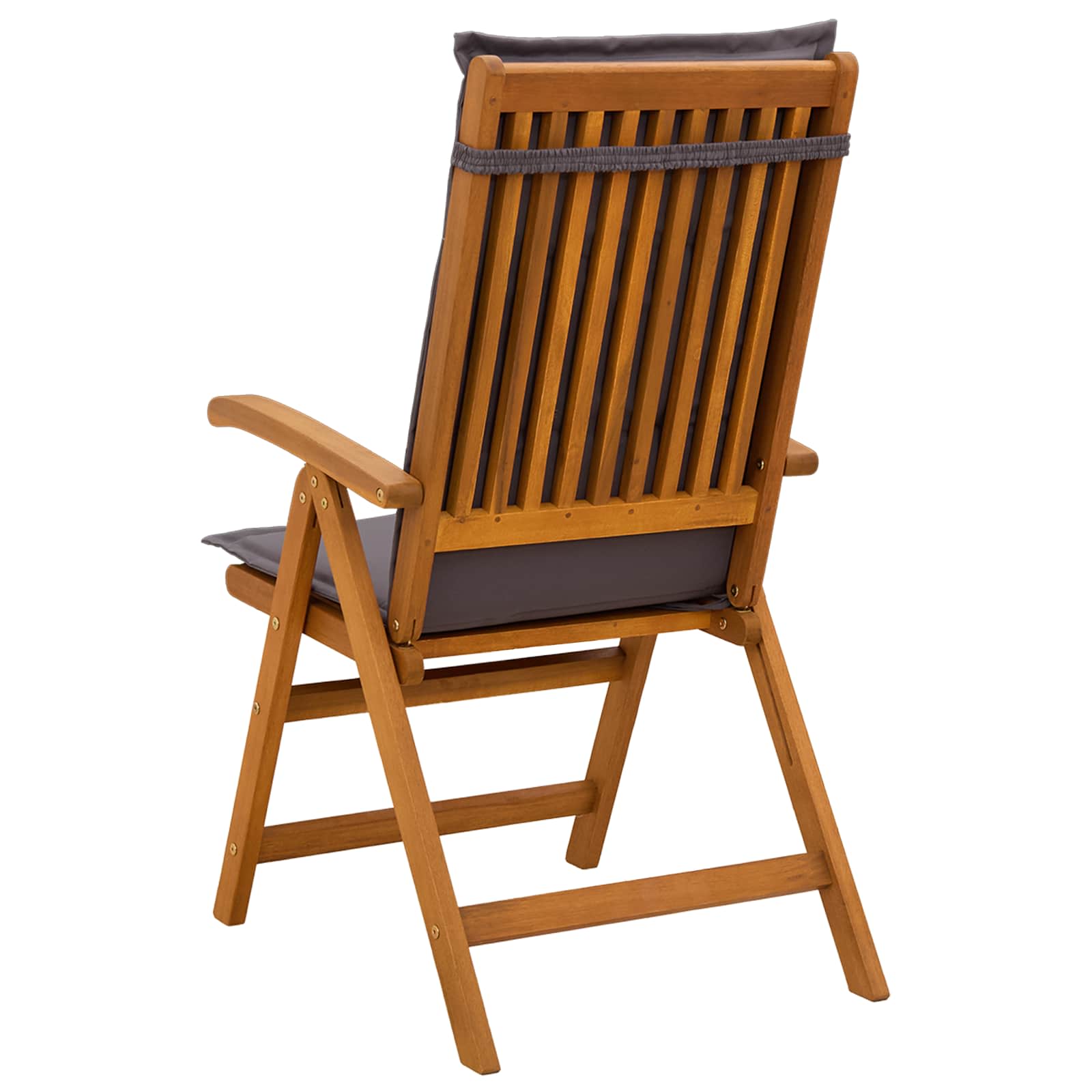 Recliner Tuinstoelen 2 st Naturel Massief Acaciahout