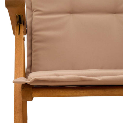 Recliner Tuinstoelen 3 st Naturel Massief Acaciahout