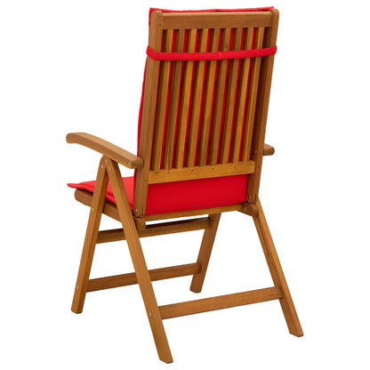 Recliner Tuinstoelen 3 st Naturel Massief Acaciahout