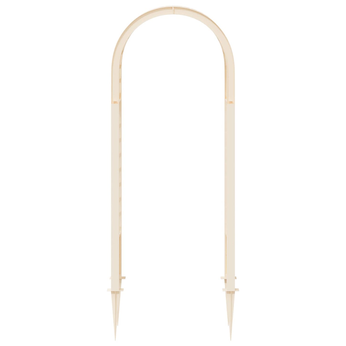 Rozenboog met Stekels Wit 97 x 43 x 218 cm PP