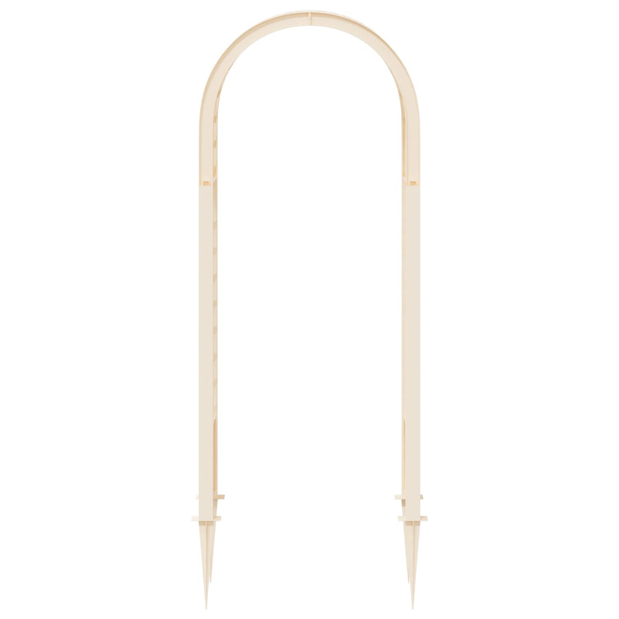 Rozenboog met Stekels Wit 97 x 43 x 218 cm PP