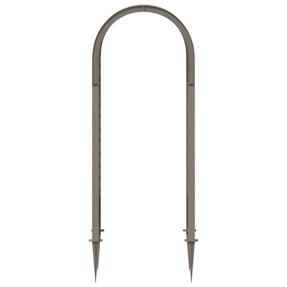 Rozenboog met Stekels Grijs 97 x 43 x 218 cm PP