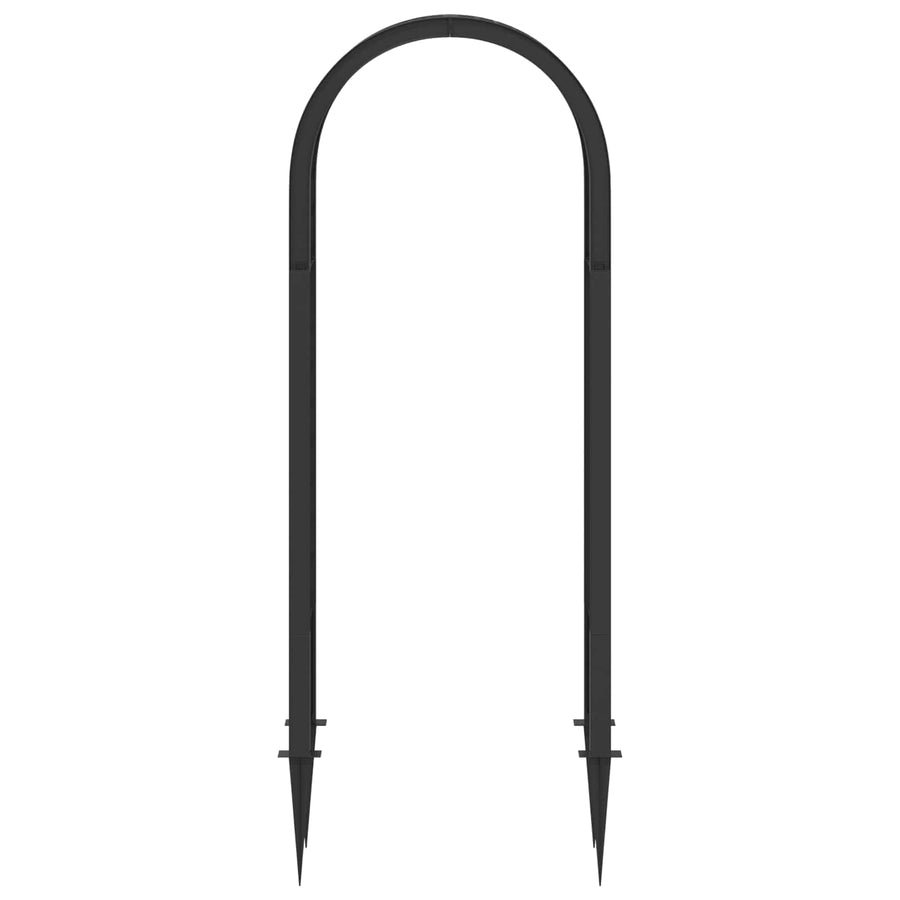 Rozenboog met Stekels Antracietkleurig 97 x 43 x 218 cm PP