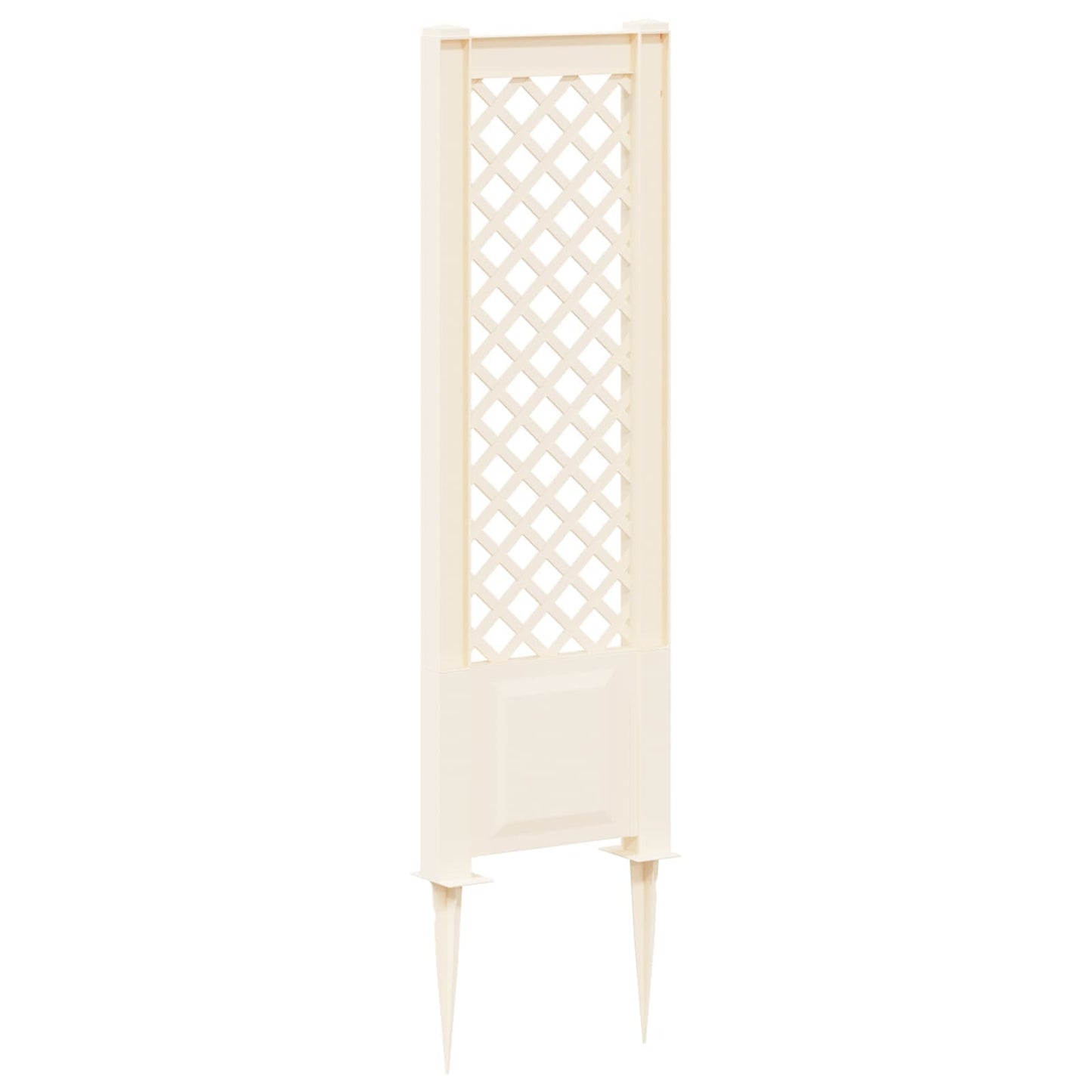 Trellis met Spike Wit 43 x 6 x 165 cm PP