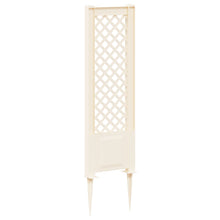Trellis met Spike Wit 43 x 6 x 165 cm PP