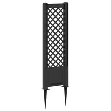 Trellis met Spike Antracietkleurig 43 x 6 x 165 cm PP