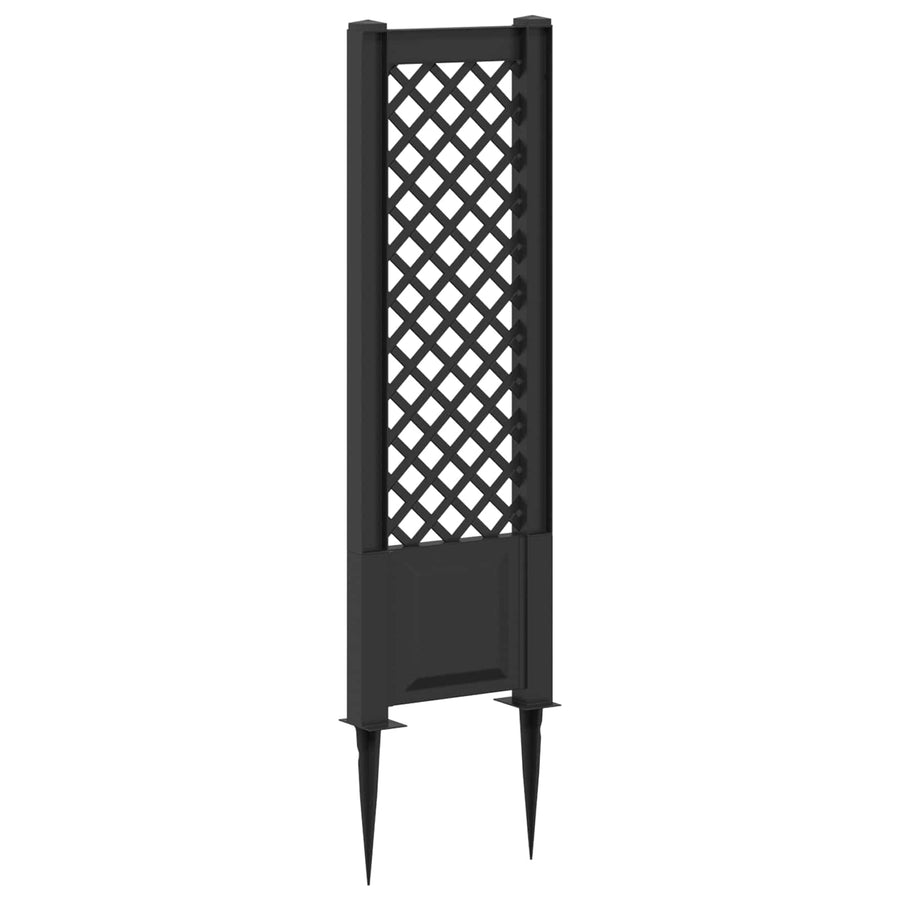 Trellis met Spike Antracietkleurig 43 x 6 x 165 cm PP